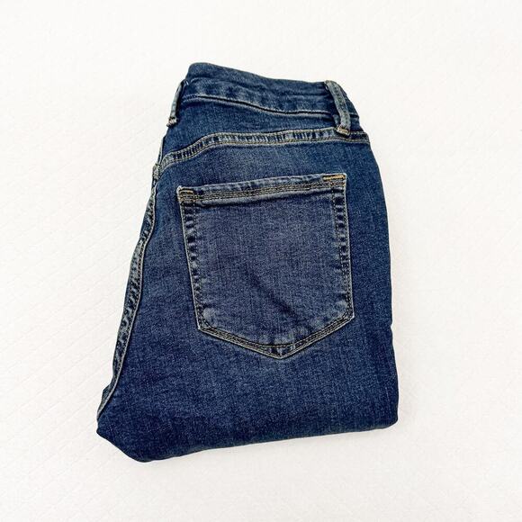 Good American Dark Wash Good Leg Denim Jeans Size 4 27 GLDV873T - Picture 1 of 10